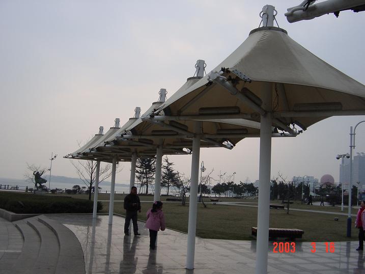 海邊景觀膜結(jié)構(gòu)